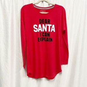Victoria’s Secret Oversized Christmas Sleep Shirt